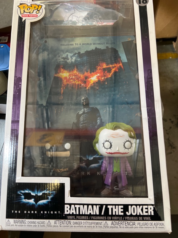 Photo 2 of Funko Pop! Movie Poster: The Dark Knight - Batman, The Joker