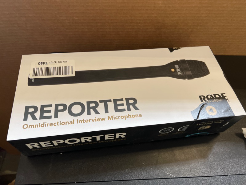 Photo 2 of Rode Reporter Omnidirectional Interview Microphone