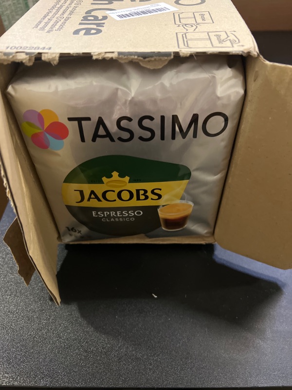 Photo 2 of Tassimo Jacobs Espresso, Rainforest Alliance Certified, 5 x 16 T-Discs  BB 09-23-2024