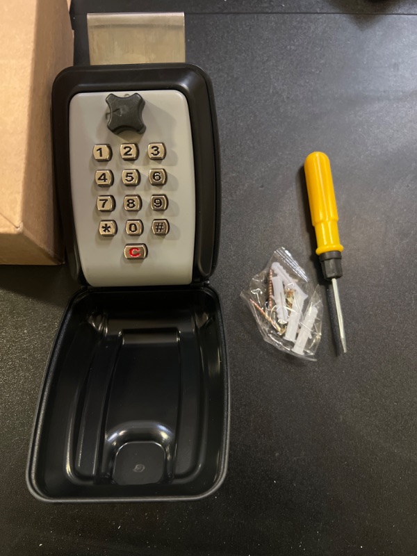 Photo 2 of 2024 Upgrade SL-591 Car Window Lock Box for Turo, Car Key Lock Box, Car Window Punch Button Lock Box, Car Window Key Safe Box, Car Lock Box, Vehicle window Lock Box fit for Ride Share, Turo, GetAround