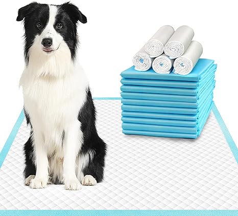 Photo 1 of Deep Dear XL Dog Pads 28"x34", Puppy Pee Pads for Potty Training, Heavy Absorbency Pee Pads for Dogs, Dog Potty Pads for Pups, Kittens, Rabbits, Quick Drying & No Leaking Pet Pads for Housetraining