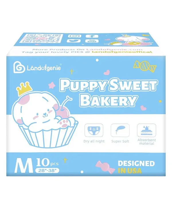 Photo 1 of Puppy Sweet Bakery Diaper Pack size L