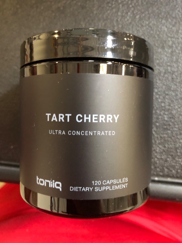 Photo 2 of Toniiq Ultra High Strength Tart Cherry Capsules - 52,000mg 52x Concentrated Extract - Highly Concentrated and Bioavailable - 120 Capsules
