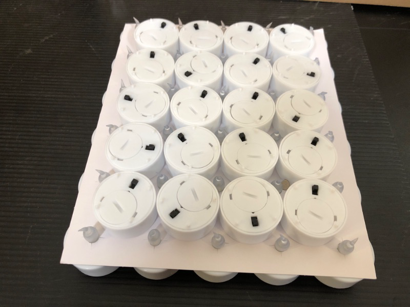 Photo 1 of 40PCS--NOB Shymery Battery Operated Flameless LED Tealight Candles 
