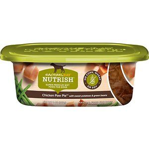 Photo 1 of 8pcs exp date 06/2024    Rachael Ray Nutrish Chicken Paw Pie Wet Dog Food 8 Oz Tub Case of 8 Tubs
