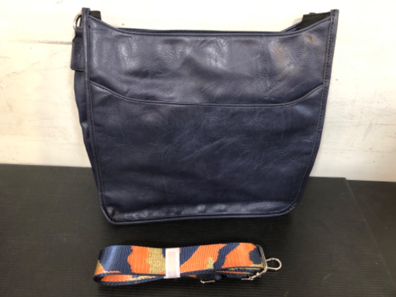 Photo 2 of KITATU Crossbody Bag for Women Hobo Handbags - Vegan Leather Designer Purse Shoulder Zipper Bag with 2 Adjustable Straps

