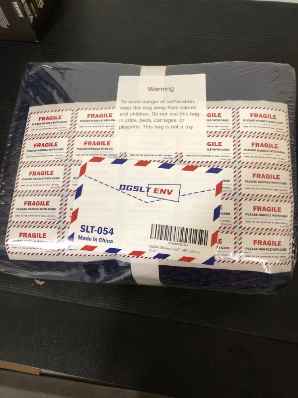 Photo 2 of DGSLTENV 6x9" Navy Bubble Mailers (50-Pack) 6x9" 50PCS