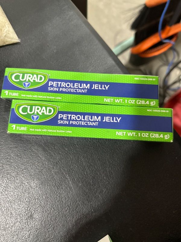 Photo 1 of Curad - CUR005331H CURAD Petroleum Jelly, Skin Protectant, 1oz Tube 1 Pack Skin Protectant 2 PK EXP 9/2024