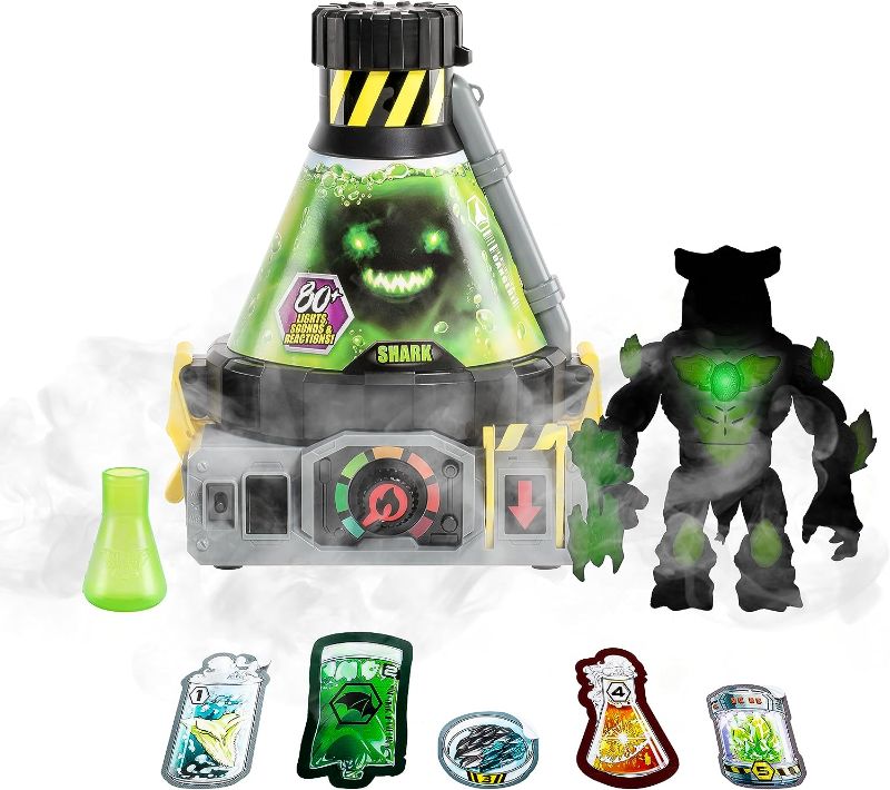 Photo 1 of – Shark Beast Creator. Add Ingredients & Follow The Experiment's Steps to Create Your Beast! with Real Bio Mist & 80+ Lights, Sounds and Reactions – Shark Style May Vary
