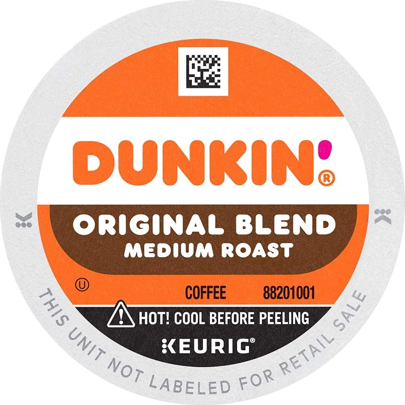Photo 1 of Dunkin Donuts K-Cup Pods, Original Blend, 22/box - BBD DEC 23-2024