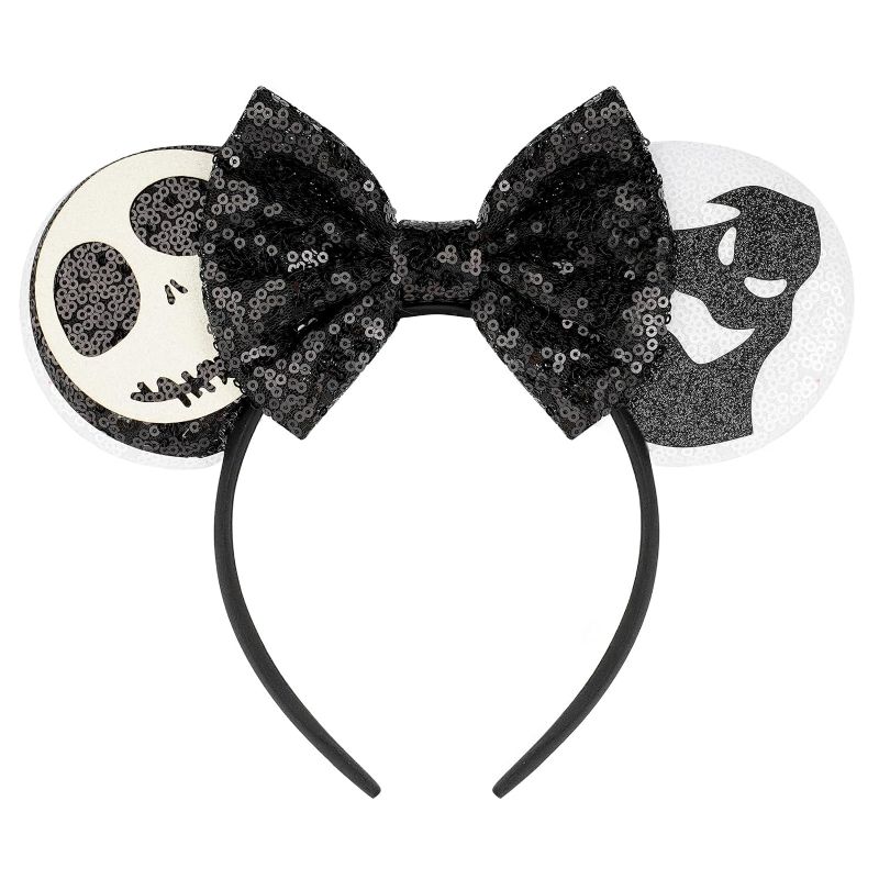 Photo 1 of FANYITY Mouse Ears, Sequin Mouse Ears Headband for Boys Girls Women halloween&Disney Trip (HYL)
