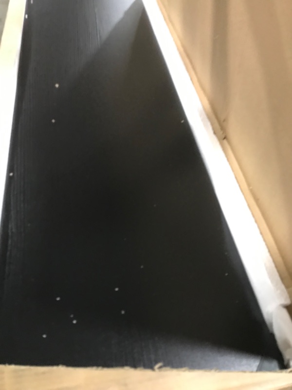 Photo 1 of ODK 55 Inch Bar Table, Bar Height Pub Table, Counter Height Bar Table, Rectangular High Top Kitchen & Dining Counter Tables with Sturdy Legs & Easy-to-Clean Top, Indoor use, Black Black 55 Inch