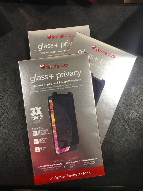 Photo 1 of [3 Pack] Smart-Watch-Screen-Protectors Glass+ Privacy Screen