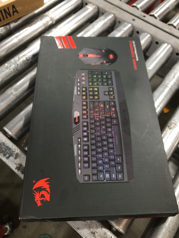 Photo 1 of Redragon S101 Gaming Keyboard, M601 Mouse, RGB Backlit Gaming Keyboard, Programmable Backlit Gaming Mouse, Value Combo Set [New Version]
