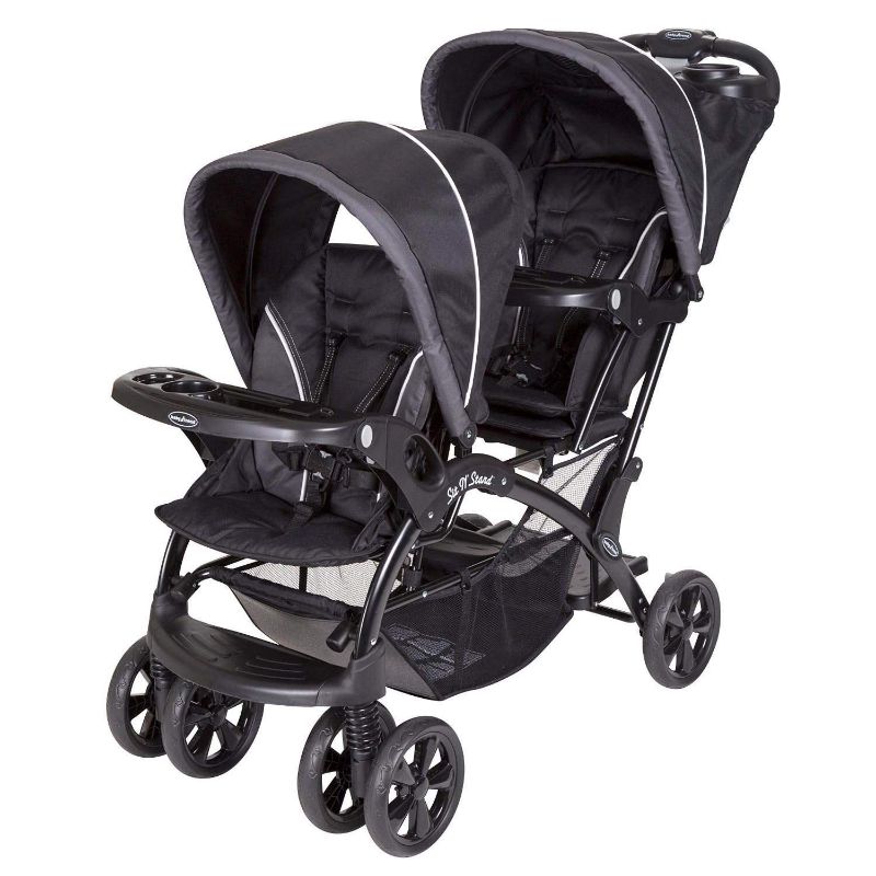 Photo 1 of Baby Trend Sit N' Stand Double Stroller, Onyx

