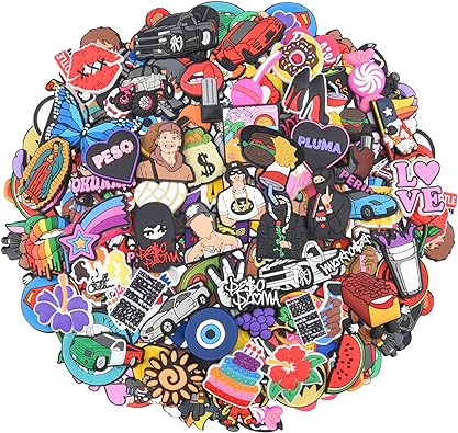 Photo 1 of Beamandi 100pcs of Pack Cartoon Shoe Charms Men Women Shoes Decoration for Kids Boys Girls Birthday Gifts
