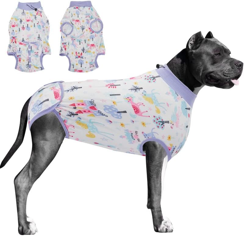 Photo 1 of PetWarm Dog Surgery Recovery Suit – Dog Cat After Surgery Dog Onesie – Cotton Protect Dog Abdominal, After, Surgery Onesie for Dogs– Professional Pet Recovery Shirt, X-Large 