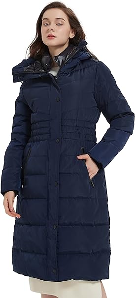 Photo 1 of IKAZZ Women's Coats, Thickened Warm Insulated Vegan Down Long Parka Jacket with Hood --xxl