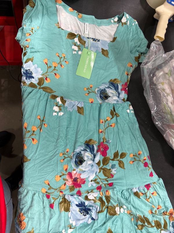 Photo 1 of Small Light Blue Floral Dress