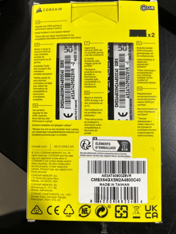 Photo 2 of CORSAIR Vengeance LPX 64GB (4x16GB) DDR4 3600 (PC4-28800) C18 1.35V Desktop Memory - Black 4 x 16 GB