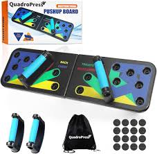 Photo 1 of Quadropress Push Up Board for Men & Women - 11 in 1 Foldable & Portable Home Gym Exercise Equipment for Effective Workouts
