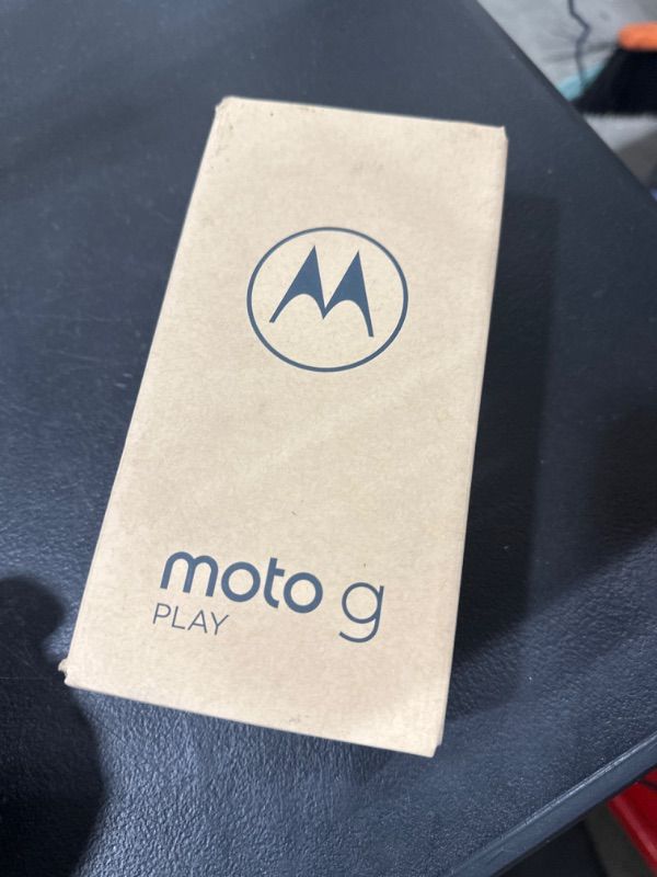 Photo 4 of Moto G Play 2023 3-Day Battery Unlocked Made for US 3/32GB 16MP Camera Navy Blue Blue Unlocked Smartphone -FACTORY SEALED. OPENED FOR PICTURES. 