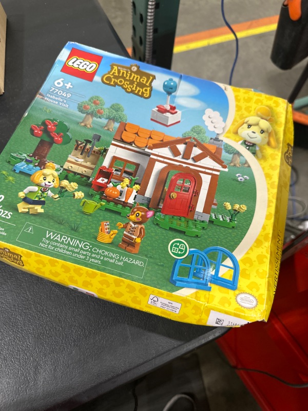Photo 1 of LEGO Animal Crossing Isabelle’s House Visit, Buildable Creative Toy for Kids, Includes Fauna and more Animal Crossing Toy Figures, Video Game Toy, Birthday Gift for Girls and Boys Ages 6 and Up, 77049