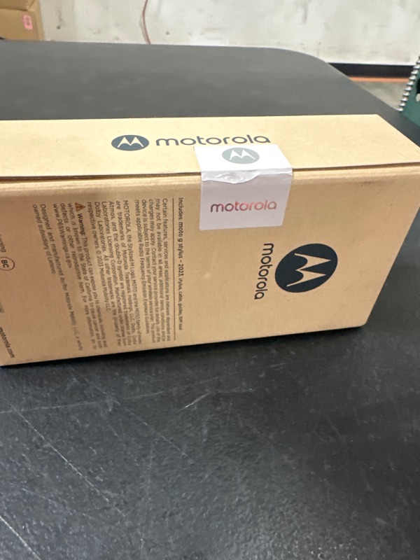 Photo 1 of Moto G Play 2023 3-Day Battery Unlocked Made for US 3/32GB 16MP Camera Navy Blue Blue Unlocked Smartphone