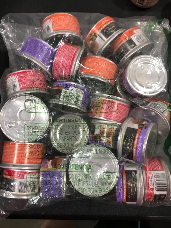 Photo 1 of Purina Pro Plan Complete Essentials Chicken, Turkey and Beef Grain Free Wet Cat Food Variety Pack - (24) 3.5 oz. Cans