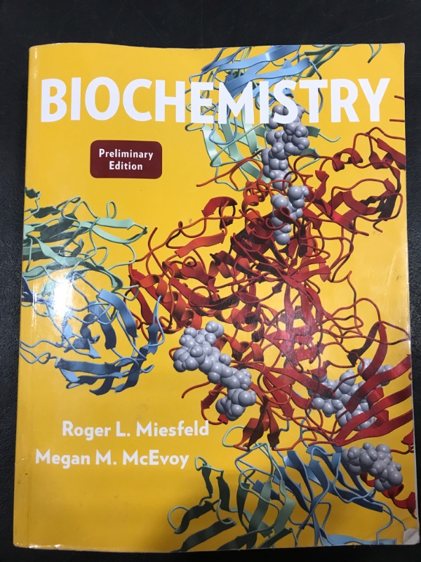 Photo 1 of Biochemistry 1E Preliminary Edition Paperback