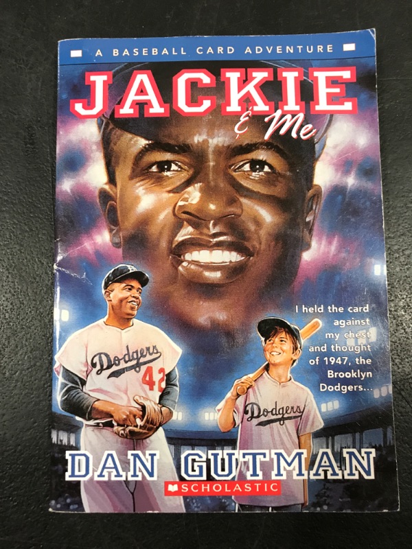 Photo 1 of Jackie & Me (Baseball Card Adventures) Paperback –by Dan Gutman (Author)