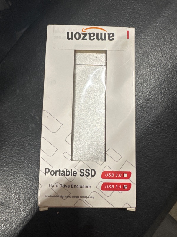 Photo 1 of PORTABLE SSD USB 3.0 USB 3.1 HARD DRIVE ENCLOSURE 