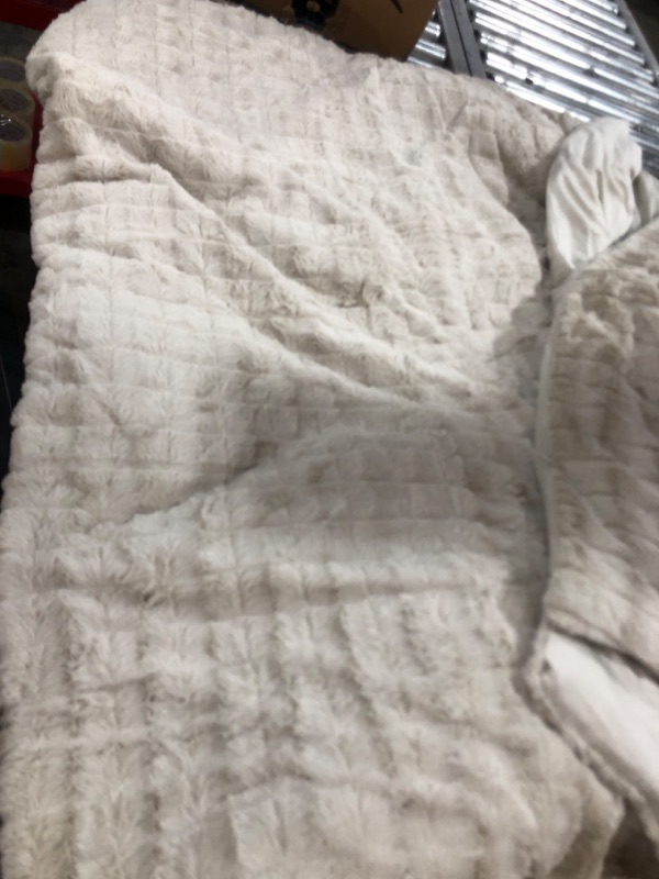 Photo 1 of 3 PCS comforter Set (Beige 104X90) 