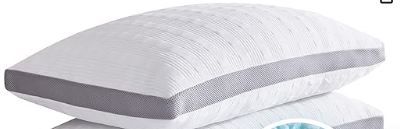 Photo 1 of Cooling Pillows Queen Size ,Shredded Memory Foam Bed Pillows for Sleeping,Queen Pillows for Back & Side Sleepers,Adjustable Pillow Queen Size with Washable Cover