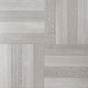 Photo 1 of Nexus Self Adhesive 12-Inch Vinyl Floor Tiles, 20 Tiles - 12" x 12", Ash Grey Wood Pattern - Peel & Stick, DIY Flooring for Kitchen, Dining Room, Bedrooms & Bathrooms by Achim Home Decor