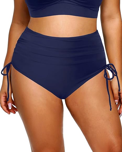Photo 1 of Daci Women Bikini Bottom Full Coverage Swim Bottom Mid Waisted Bathing Suit Bottom/18