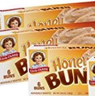 Photo 1 of Little Debbie Honey Buns, 36 Individually Wrapped Breakfast Pastries (3 Boxes) 
