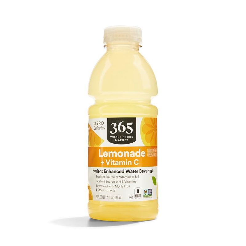 Photo 1 of Whole Foods Market, Water Nutrient Lemonade Vitamin C No Calorie, 20 Fl Oz/ PK 