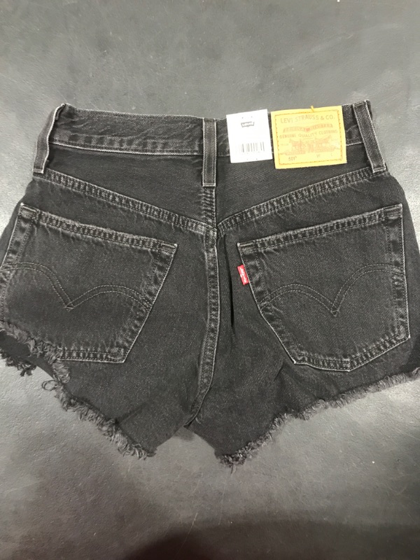 Photo 2 of [Size 24] Levi's Women's Premium 501 Original Shorts Wise Up