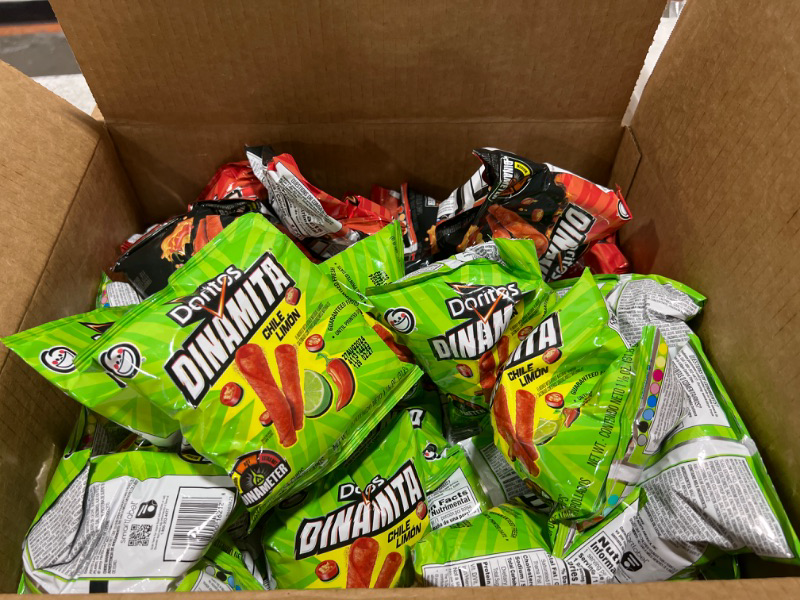 Photo 1 of 40 case of Doritos Dinamita chips chilie lemon and flamin hot 