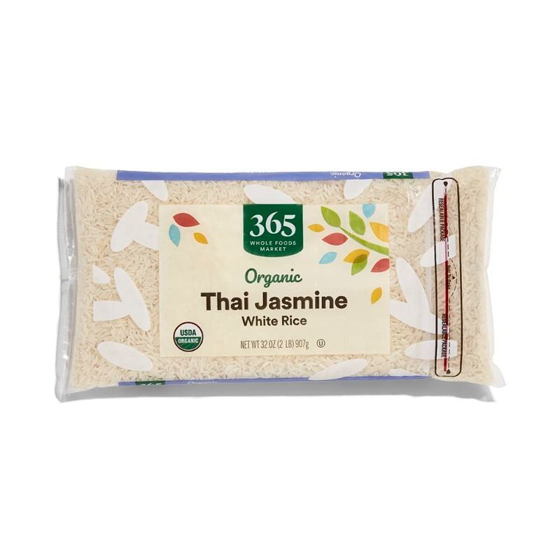 Photo 1 of 2 Pack -365 by Whole Foods Market, Organic Jasmine Thai White Rice, 32 Ounce
