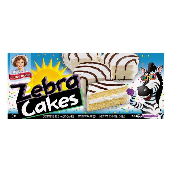 Photo 1 of 2 Pack- Little Debbie Zebra Cakes, 10 Twin-Wrapped Cakes, 13.0 OZ Box (Pack of 3)