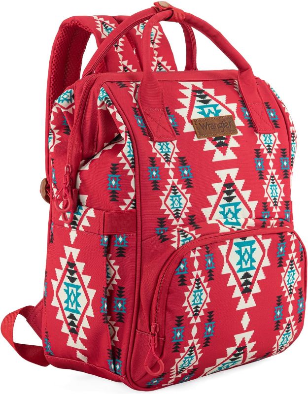 Photo 3 of 
Montana West x Wrangler Aztec Baby Bag Backpack for Women Casual Daypack Travel Bags with Side Bottle Pockets