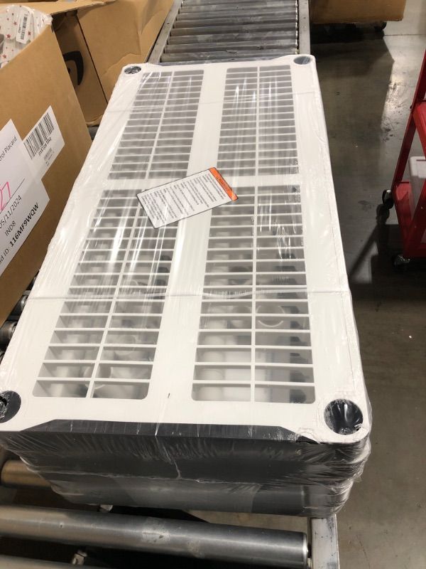 Photo 1 of 5-Tier Plastic Garage Storage Shelving Unit in Gray (36 in. W x 72 in. H x 18 in. D)