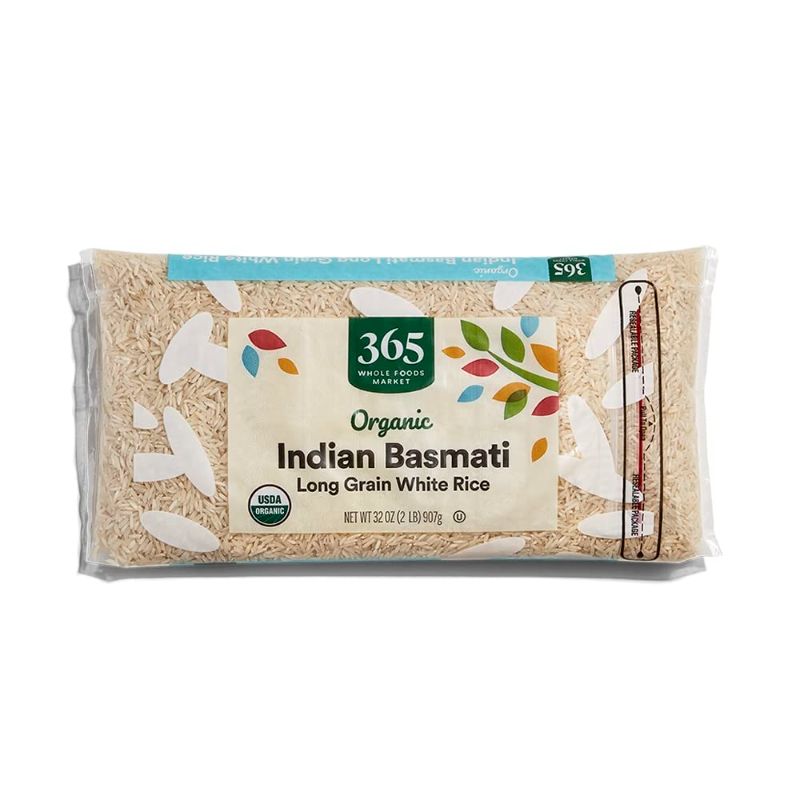 Photo 1 of 2 PACK - 365 by Whole Foods Market, Organic White Basmati Indian Rice, 32 Ounce 2 Pound
