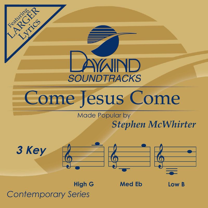 Photo 1 of Come Jesus Come Accompaniment/Performance Track
