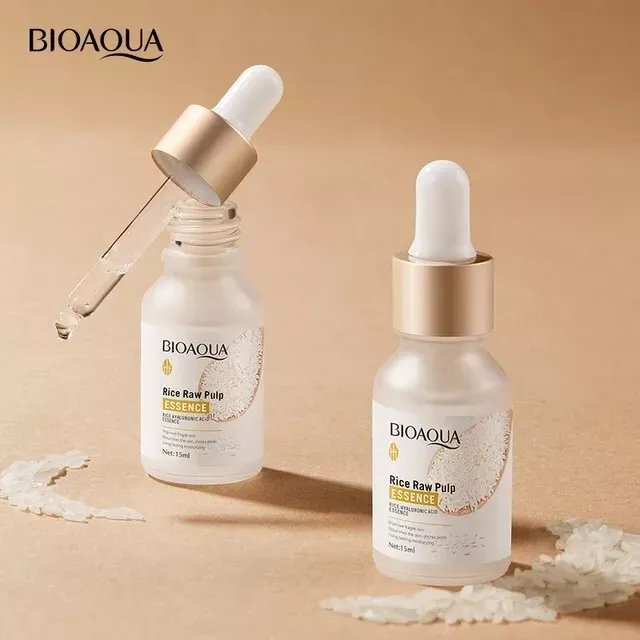 Photo 1 of 2 PACK Bioaqua Rice Raw Pulp Facial Serum