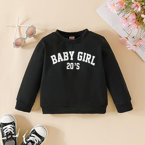 Photo 1 of [Size 4T] Kislio Toddler Baby Girl Sweatshirt Crewneck Daisy Sweater Long Sleeve Pullover Top Infant Girls Clothes Fall Winter Outfit