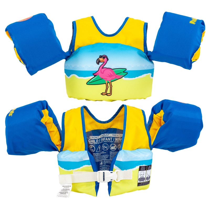 Photo 1 of Body Glove Paddle Pals Life Jacket U.S. Coast Guard Approved Kids Swim Vest
