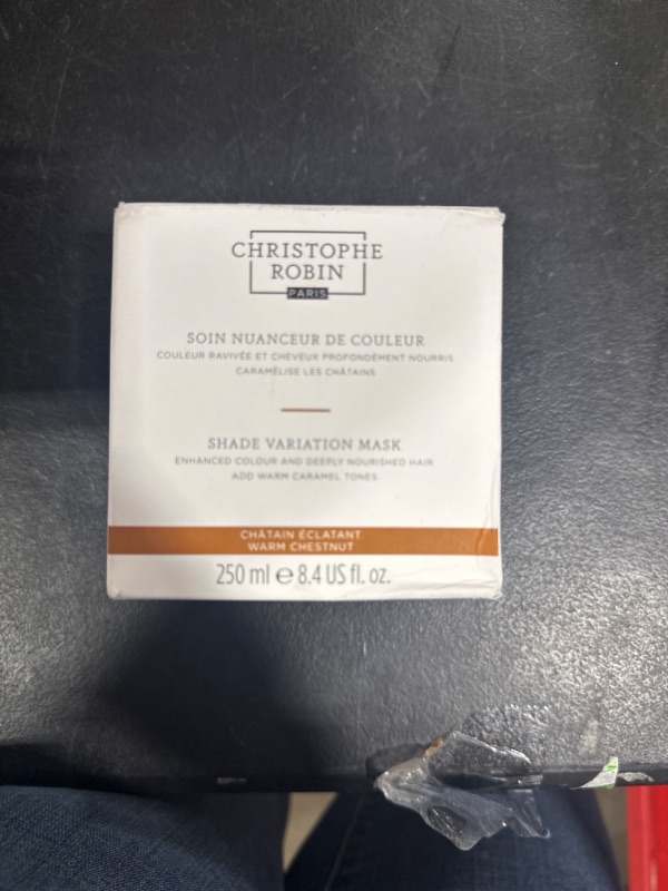 Photo 1 of Christophe Robin Shade Variation Mask - Nourishing and Color Enhancing - Warm Chestnut 250ml